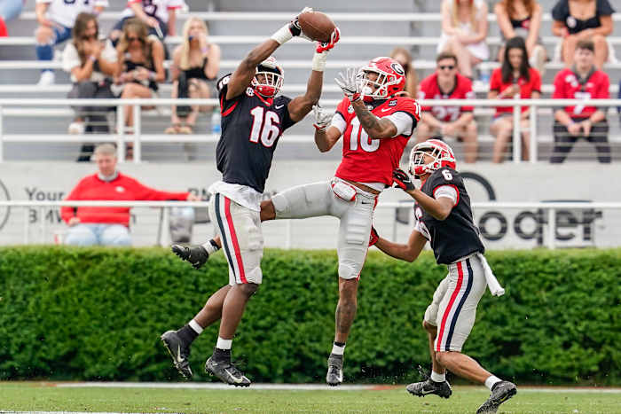 Georgia's hard-hitting safety can be a first-round pick with a strong performance next season.